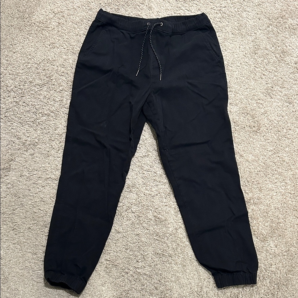 Urban Pipeline Black Joggers